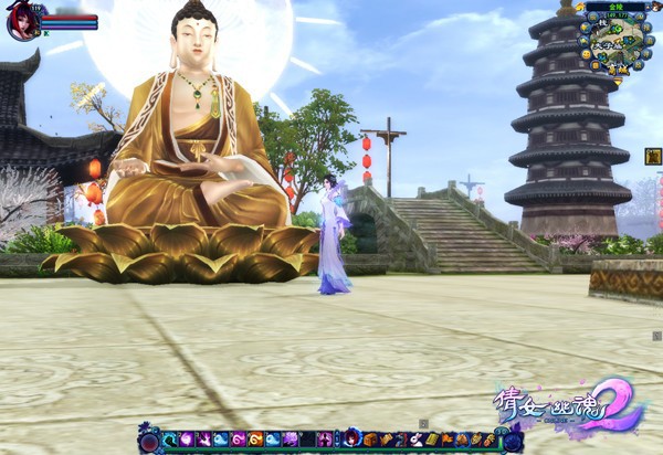 《倩女幽魂2》金科祈福活动―临时抱佛脚